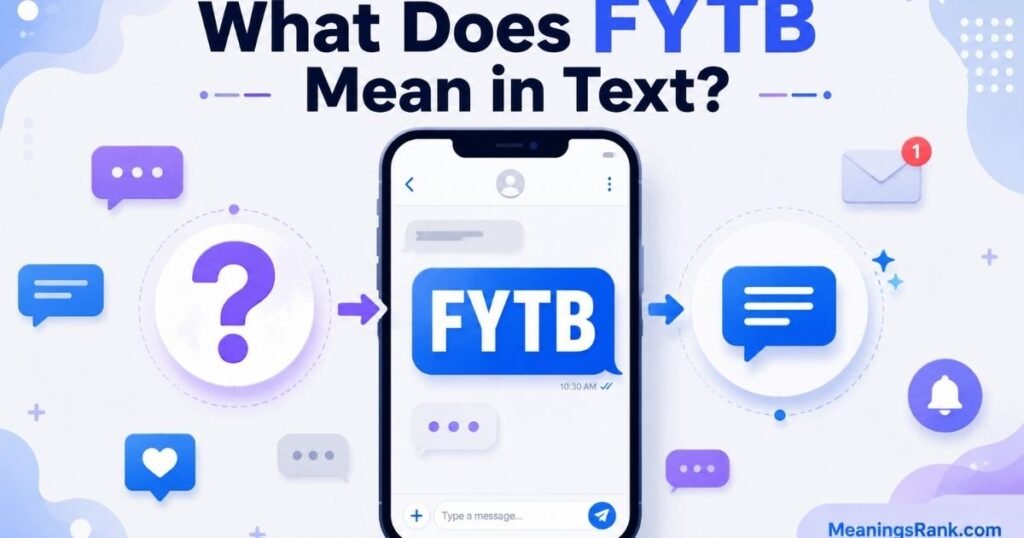 What Does FYTB Mean in Text