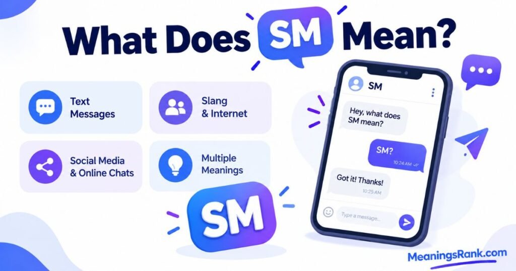 What Does SM Mean