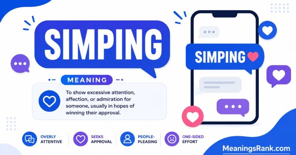 What does Simping Mean