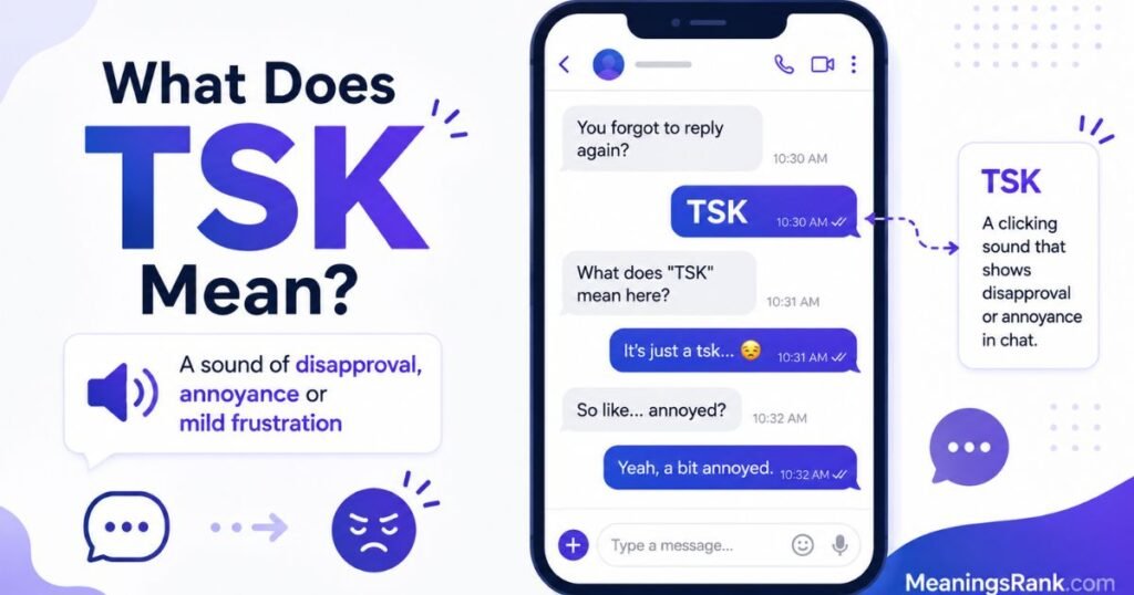 What does TSK Mean