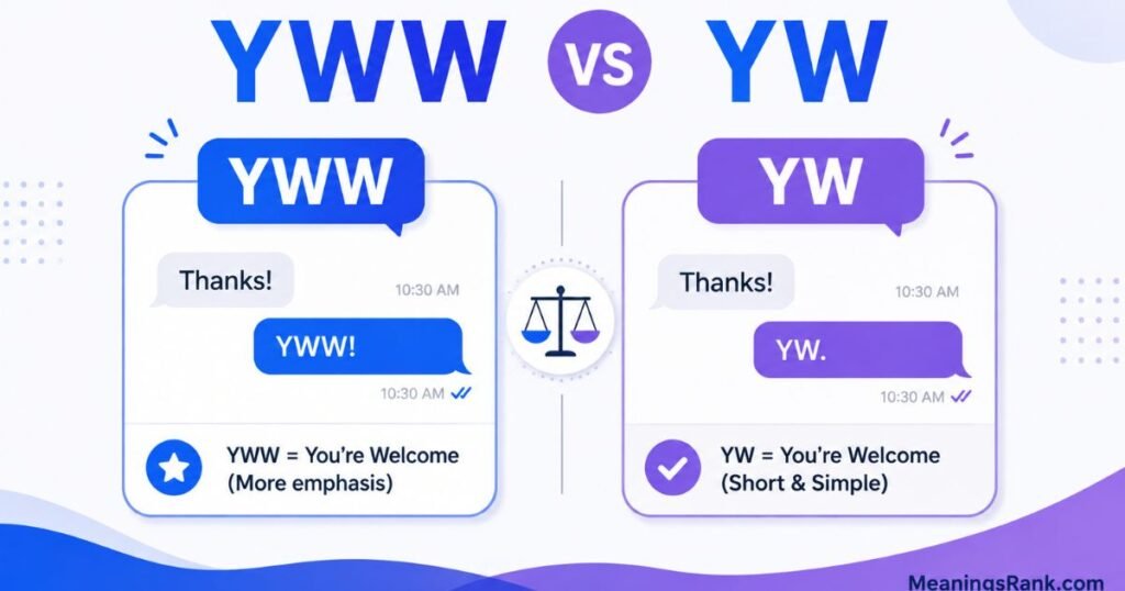 YWW vs YW What Is the Difference