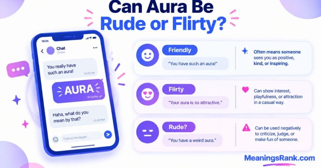 Can Aura Be Rude or Flirty