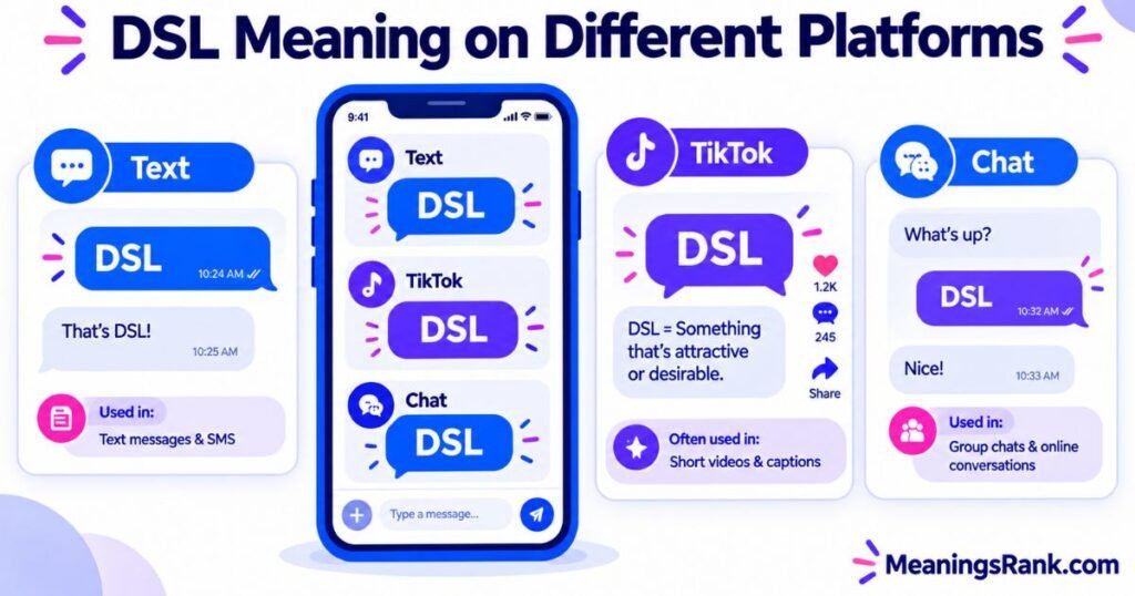 DSL Meaning on Different Platforms