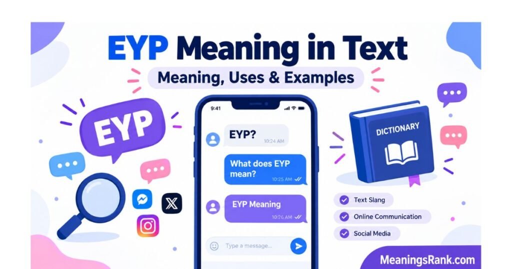 EYP Meaning in Text