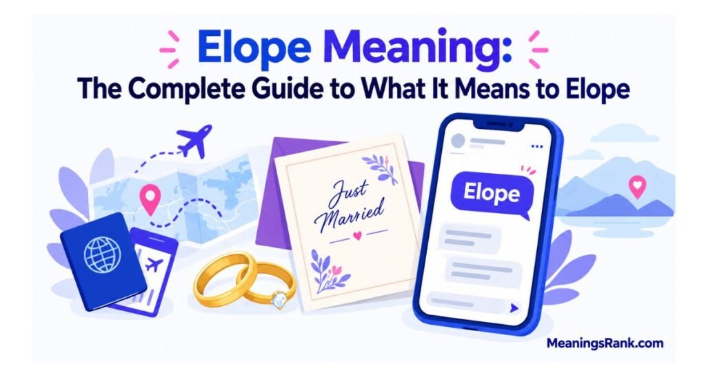 Elope Meaning