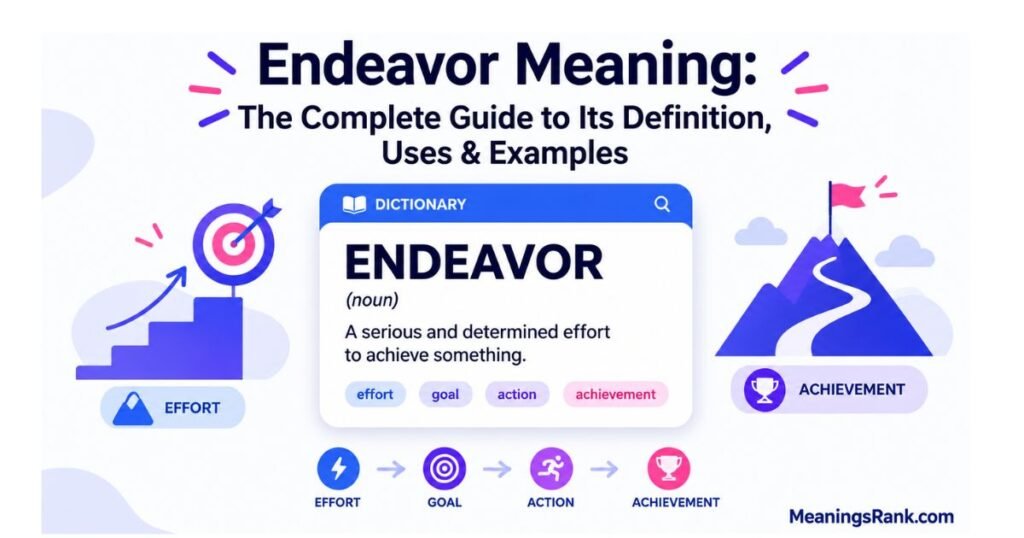 Endeavor Meaning