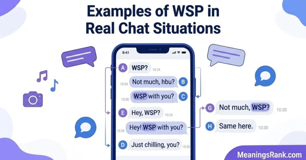 Examples of WSP in Real Chat Situations