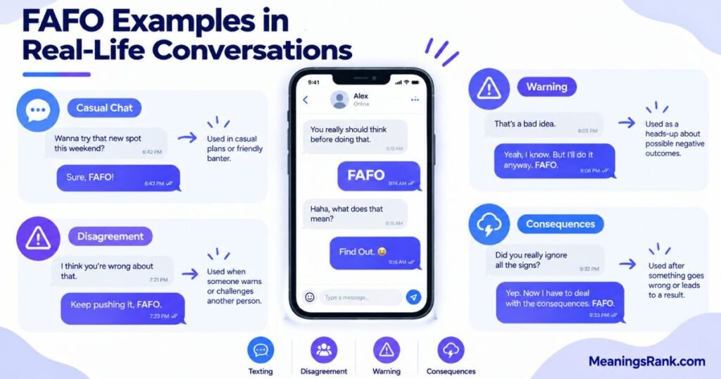 FAFO Examples in Real-Life Conversations