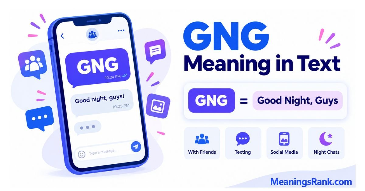 GNG Meaning