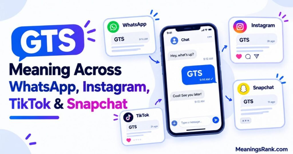 GTS Meaning Across WhatsApp, Instagram, TikTok & Snapchat
