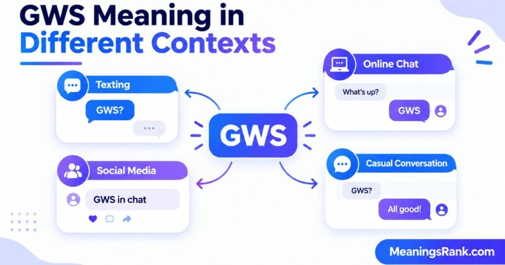 GWS Meaning in Different Contexts