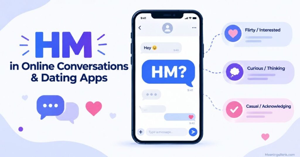 HM in Online Conversations & Dating Apps