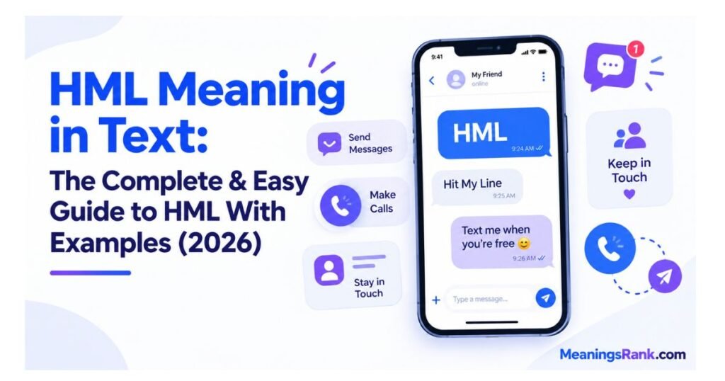 HML Meaning in Text