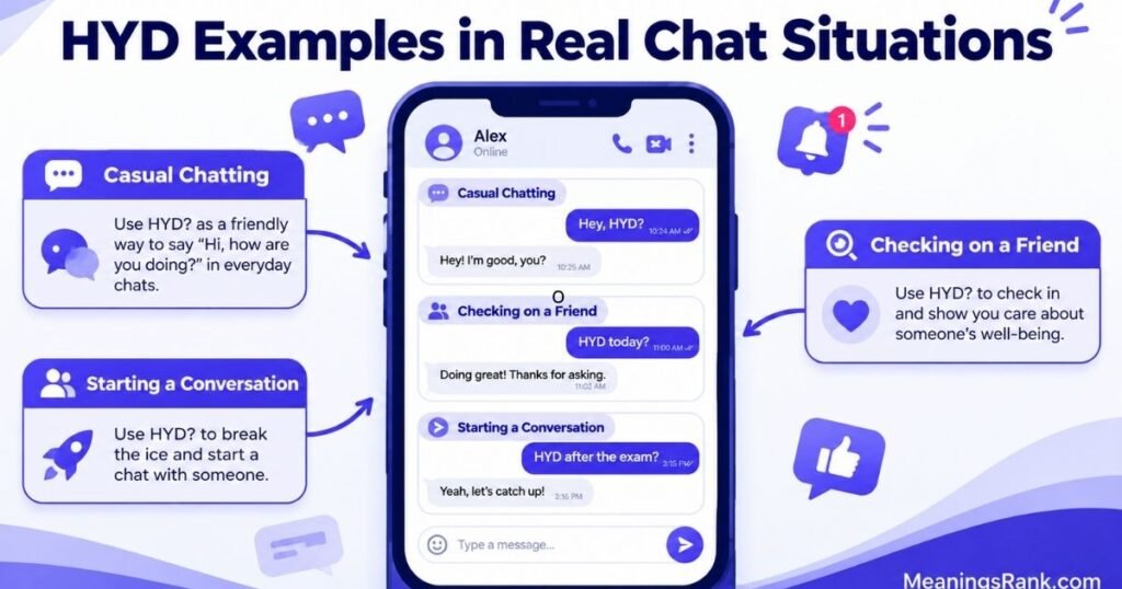 HYD Examples in Real Chat Situations