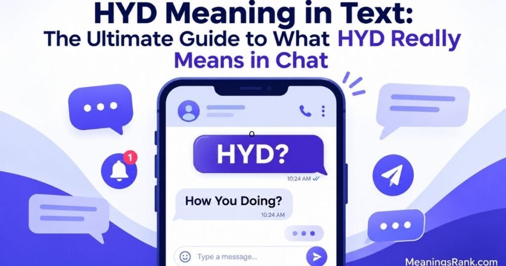 HYD Meaning in Text