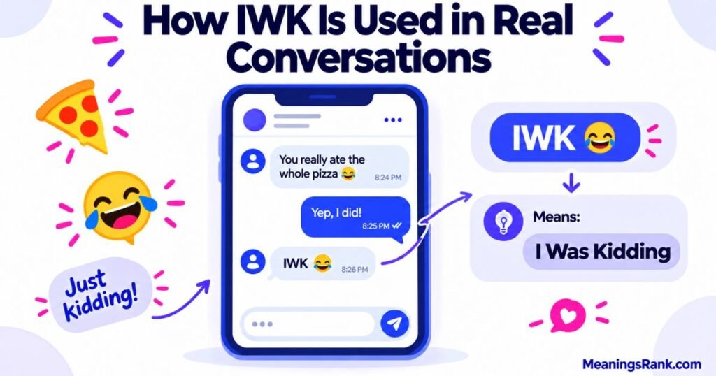 How IWK Is Used in Real Conversations