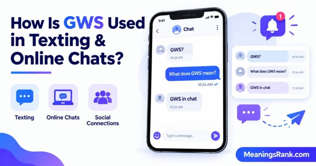 How Is GWS Used in Texting & Online Chats