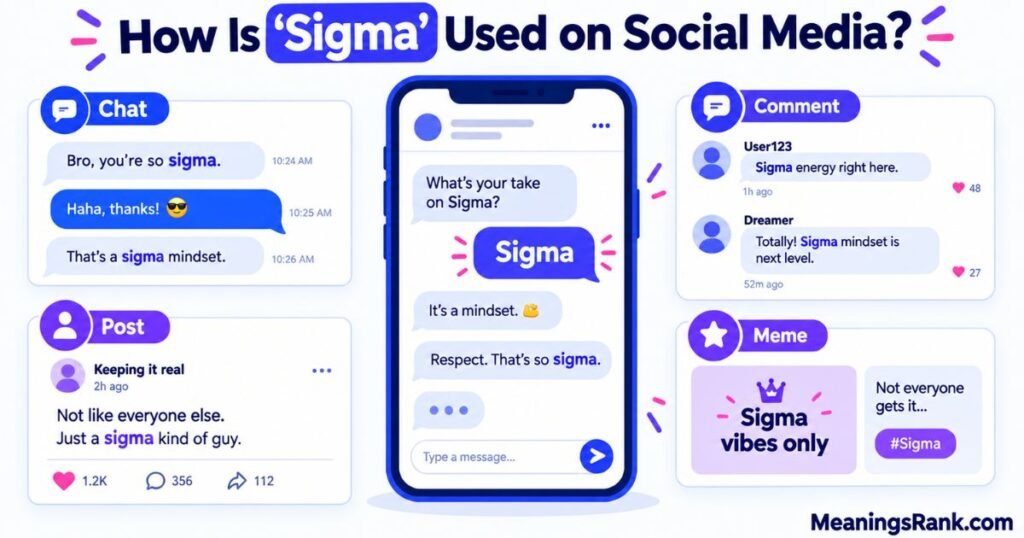How Is Sigma Used on Social Media