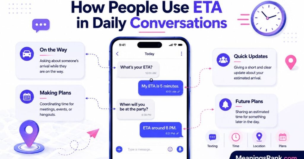 How People Use ETA in Daily Conversations