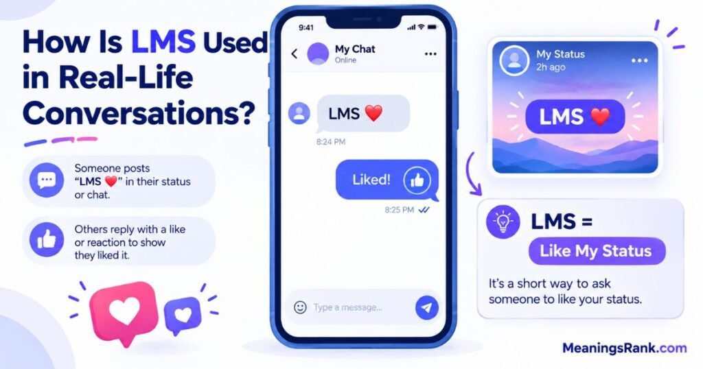 How is LMS Used in Real-Life Conversations
