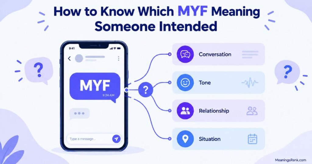 How to Know Which MYF Meaning Someone Intended