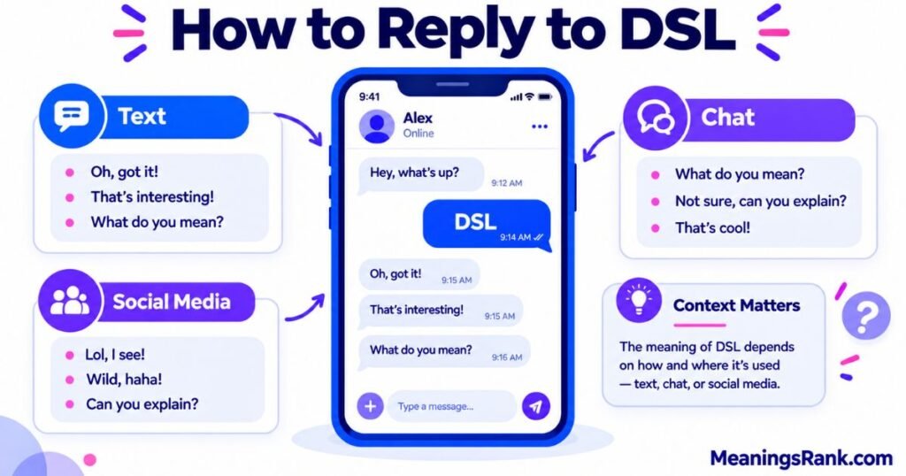 How to Reply to DSL