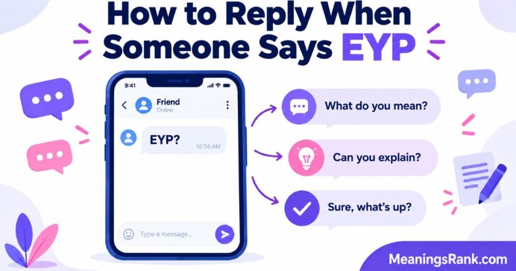 How to Reply to EYP