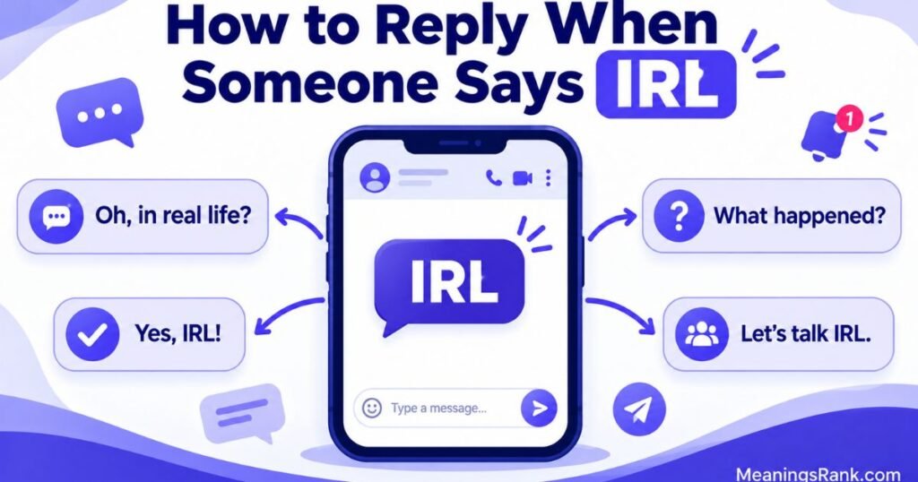How to Reply to IRL