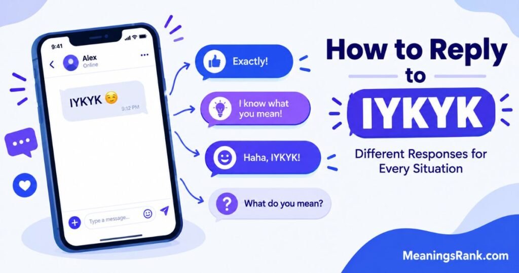 How to Reply to IYKYK
