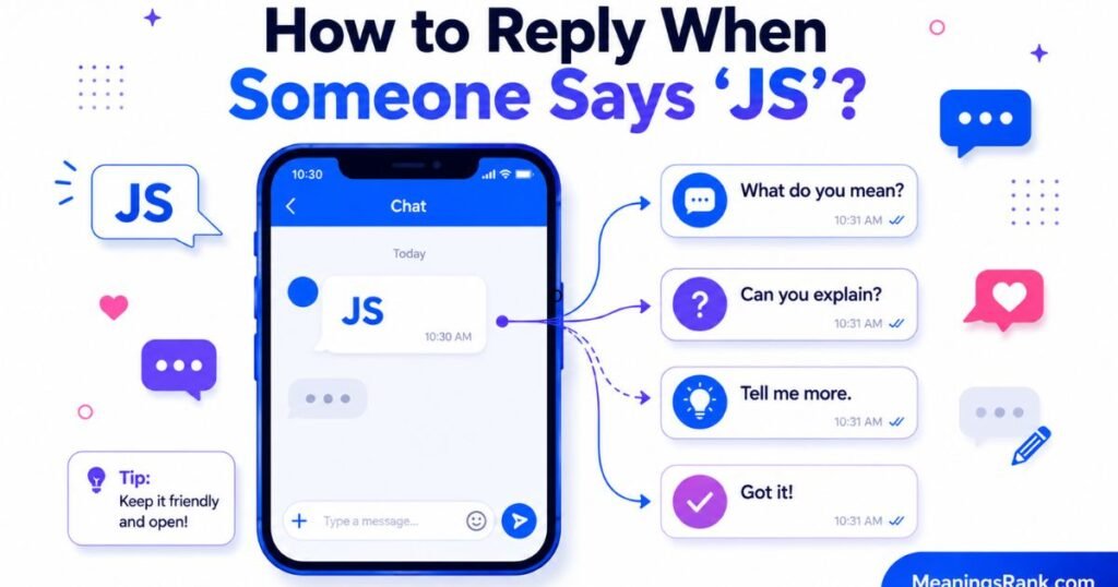 How to Reply to JS