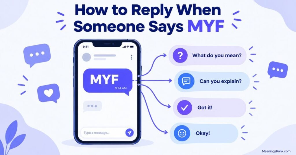 How to Reply to MYF