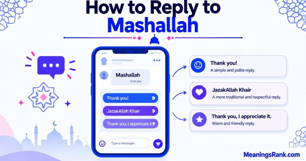 How to Reply to Mashallah