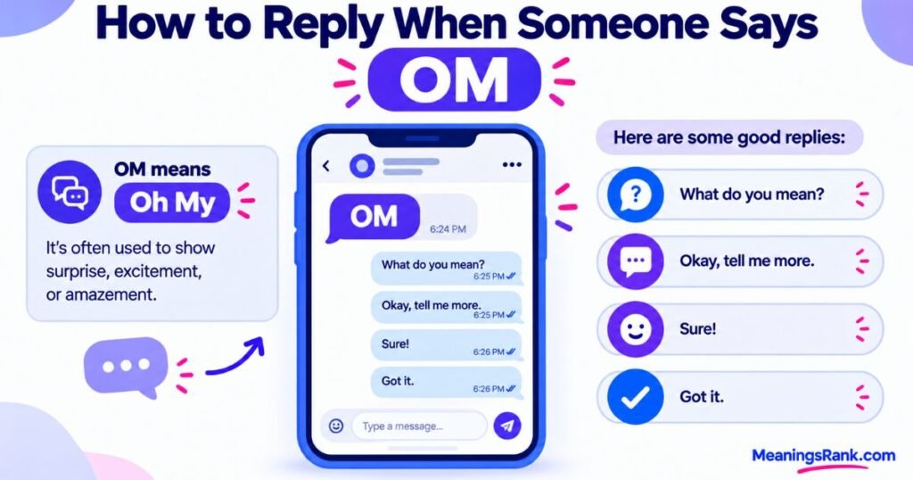 How to Reply to OM