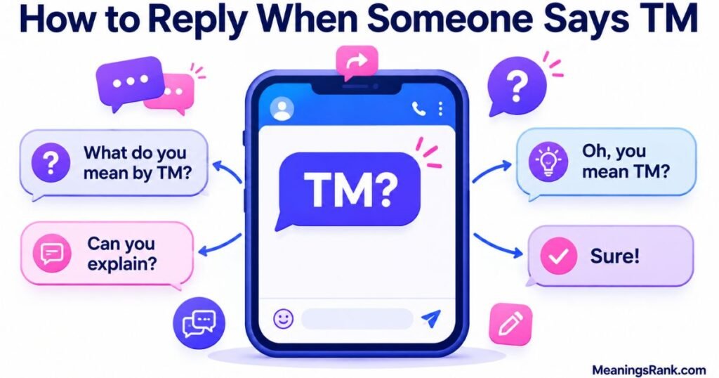 How to Reply to TM