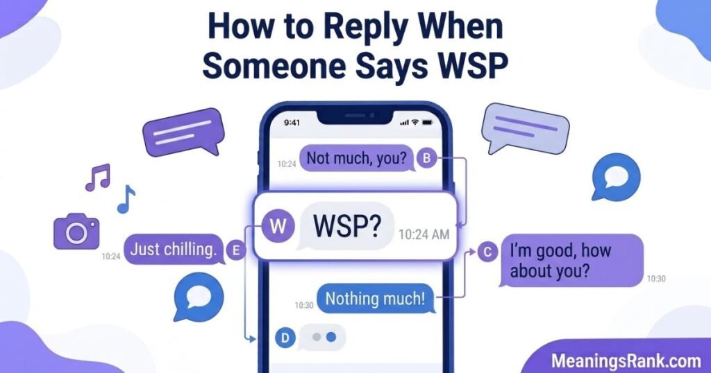 How to Reply to WSP