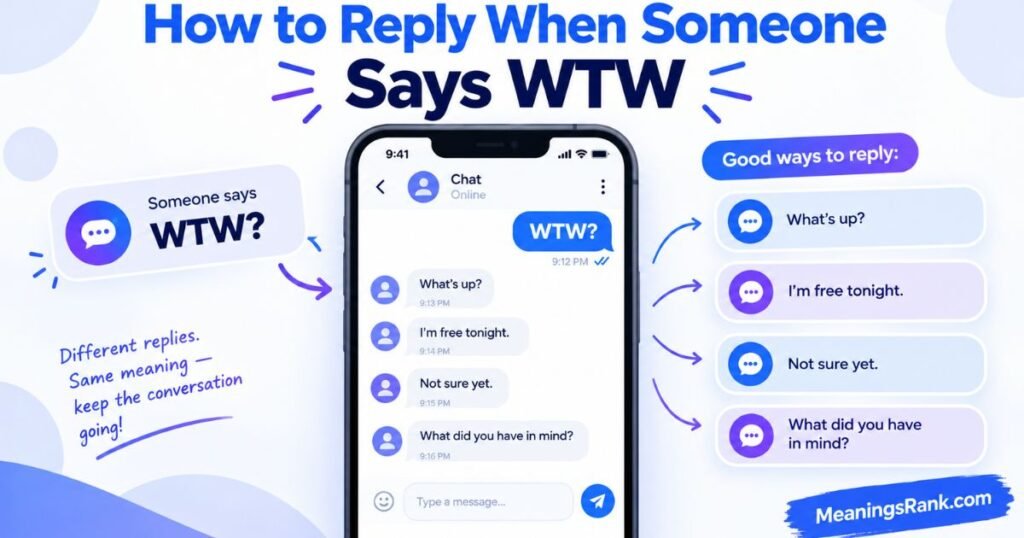How to Reply to WTW