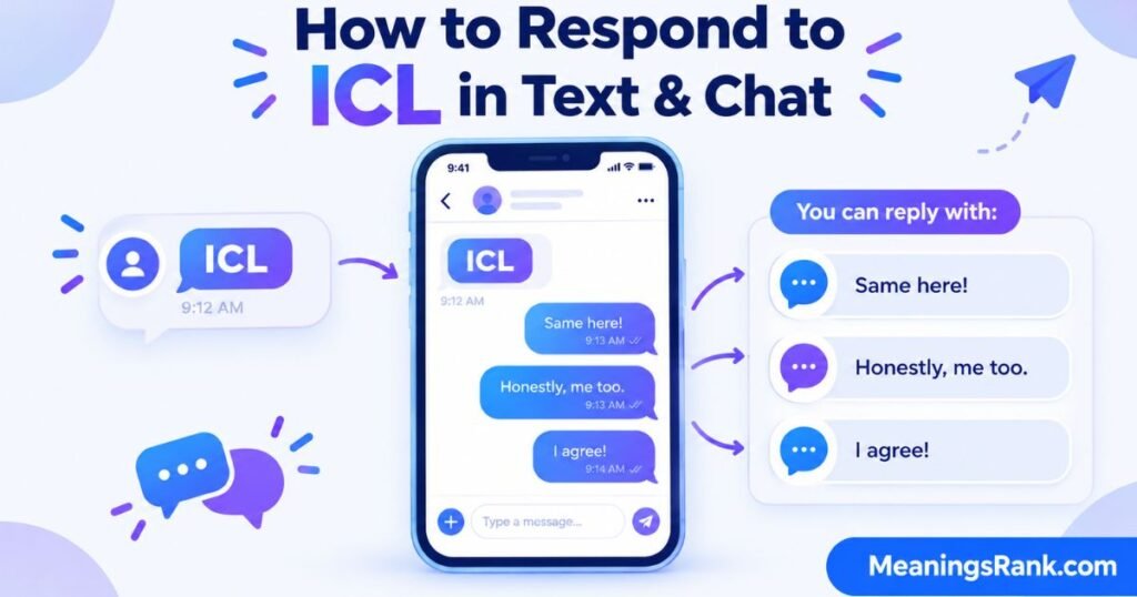 How to Respond to ICL