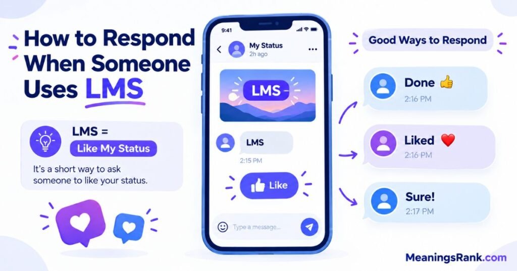 How to Respond to LMS