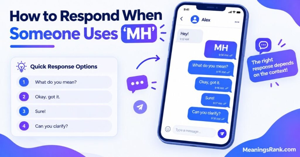How to Respond to MH