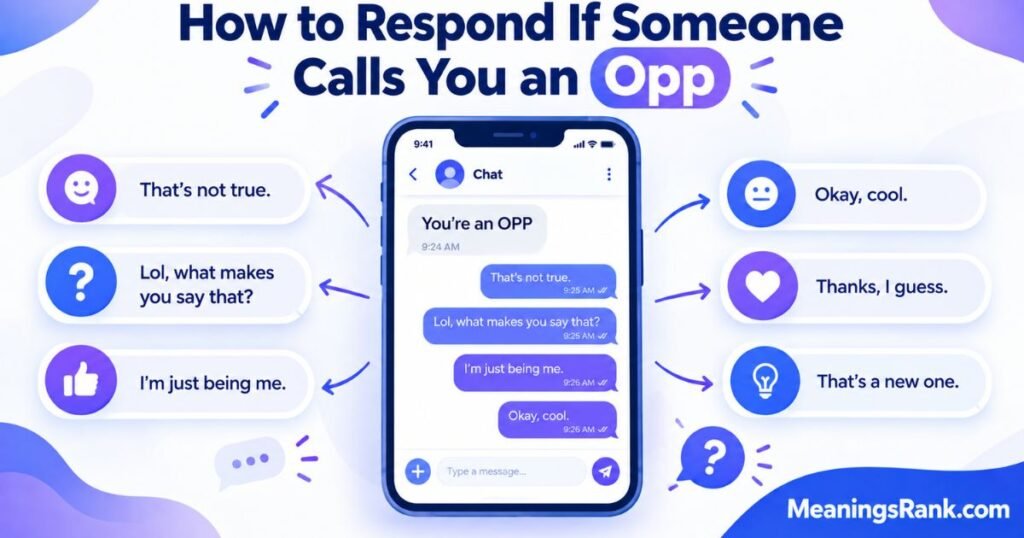 How to Respond to Opp
