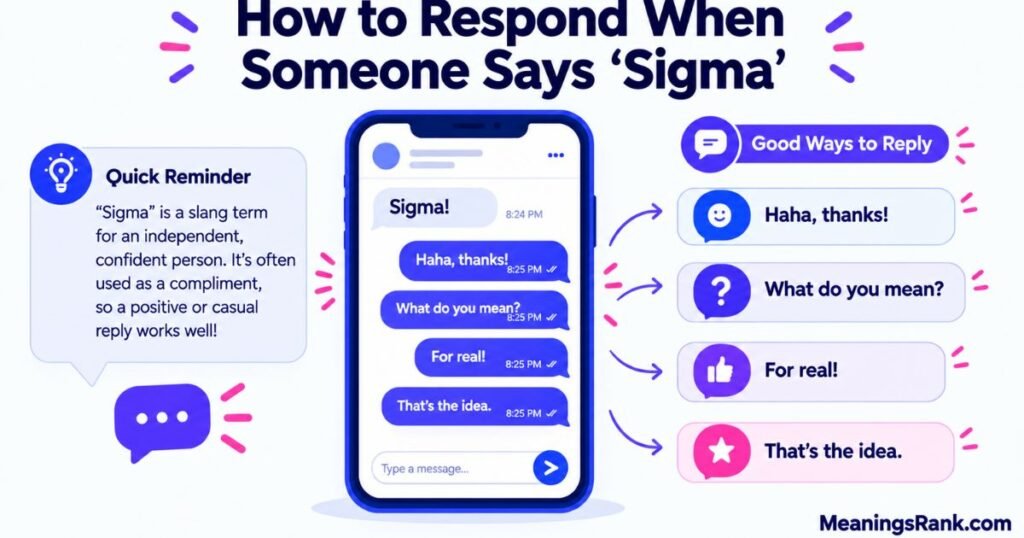 How to Respond to Sigma