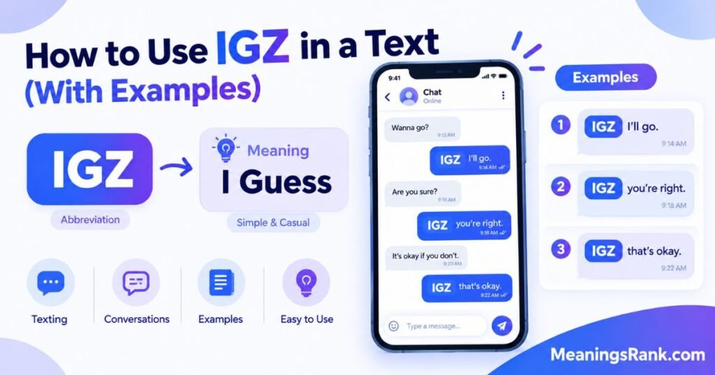 How to Use IGZ in a Text
