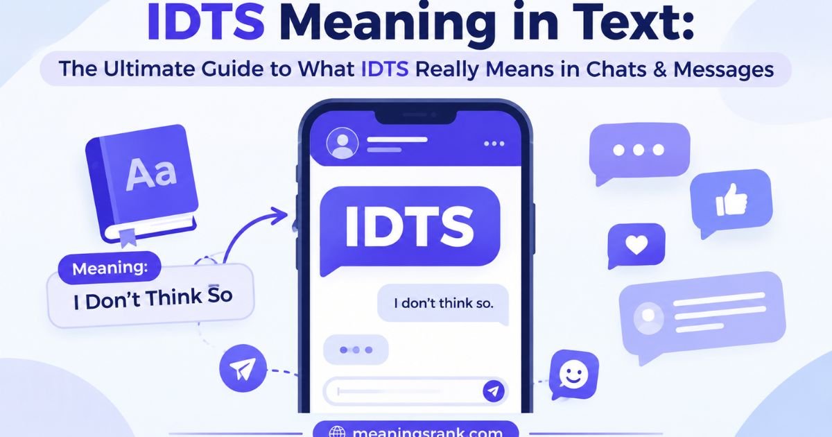 IDTS Meaning in Text