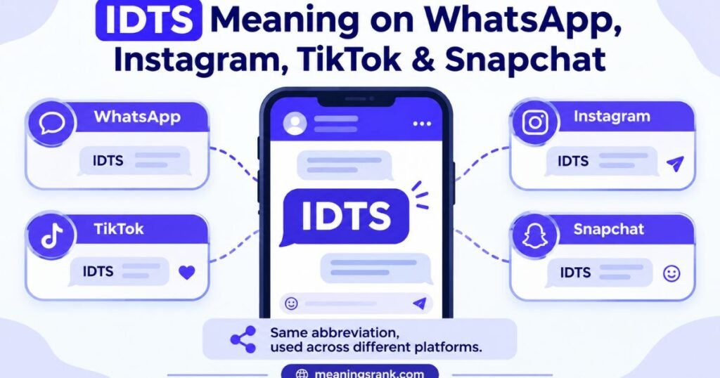 IDTS Meaning on Social Media