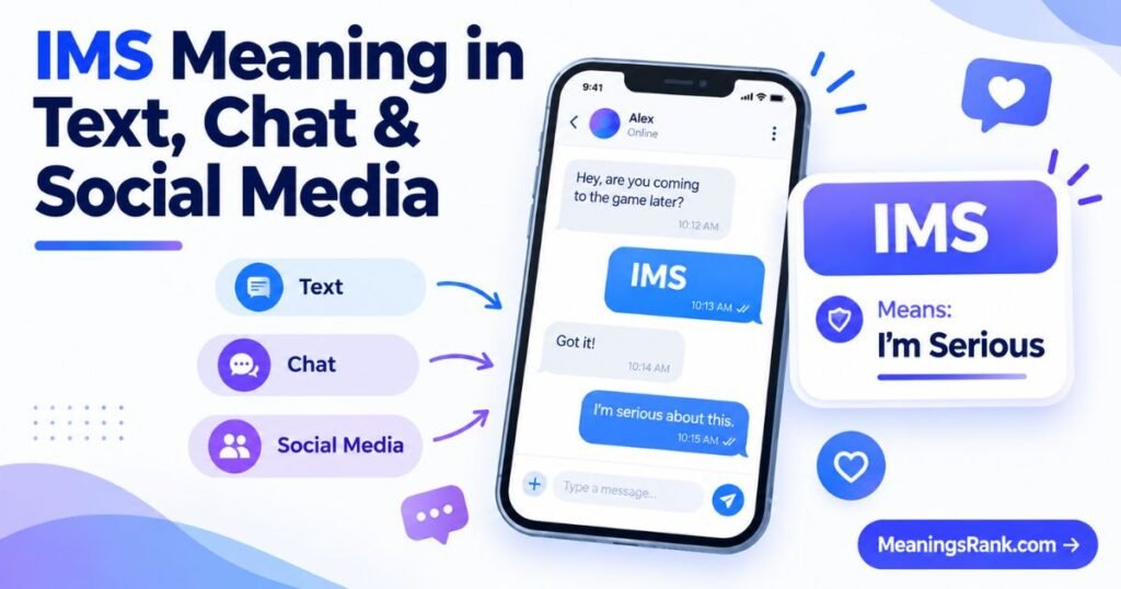 IMS Meaning in Text, Chat & Social Media