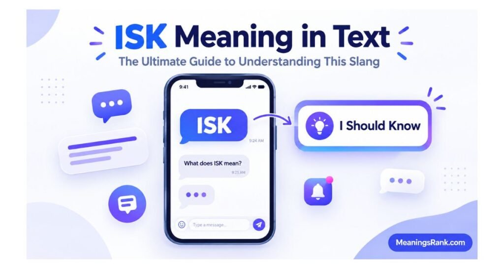 ISK Meaning in Text