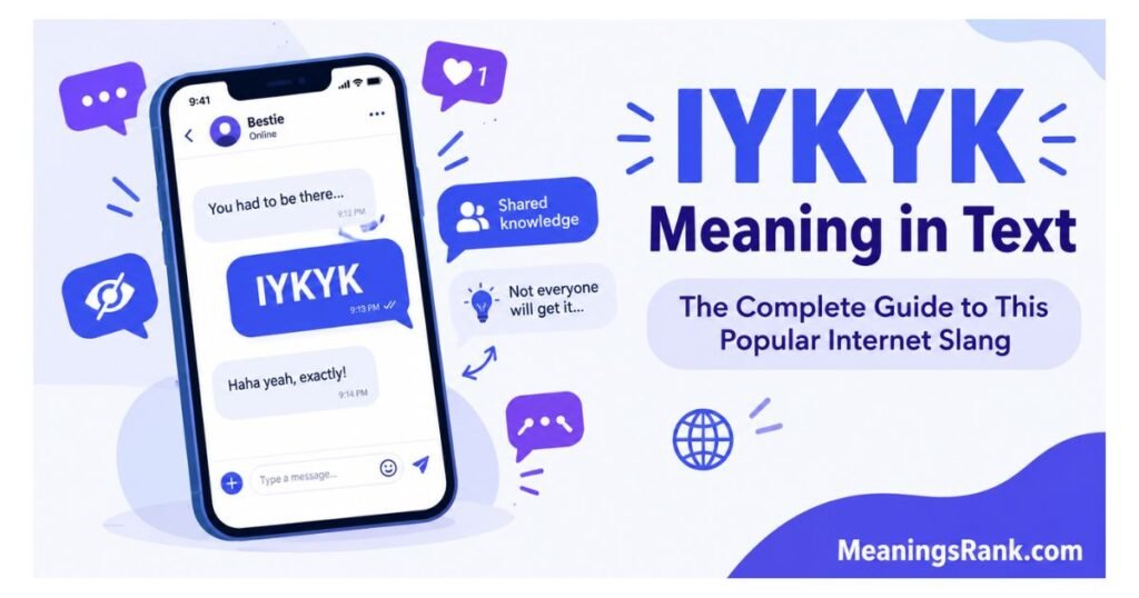 IYKYK Meaning in Text