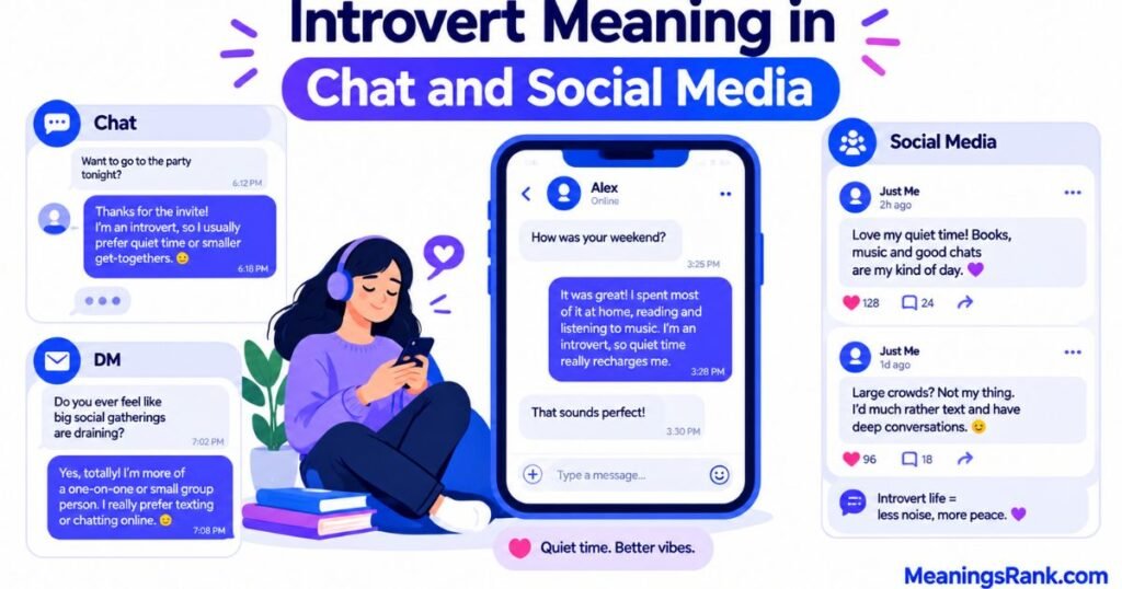 Introvert Meaning in Chat and Social Media