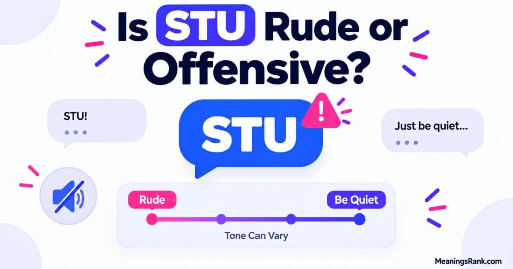 Is STU Rude or Offensive