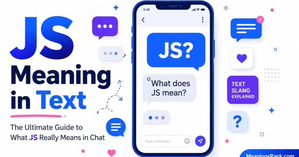 JS Meaning in Text The Ultimate Guide to What JS Really Means in Chat